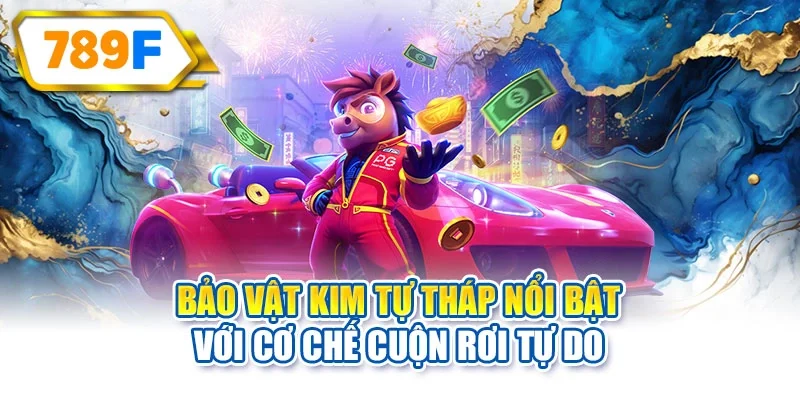 Bảo Vật Kim Tự Tháp nổi bật với cơ chế cuộn rơi tự do